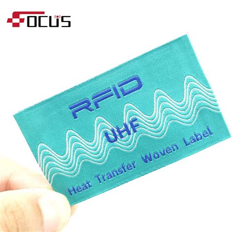 rfid insert to woven label at collitex|embed rfid in clothing.